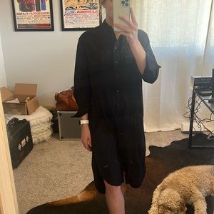 PLT High-low shirt style dress